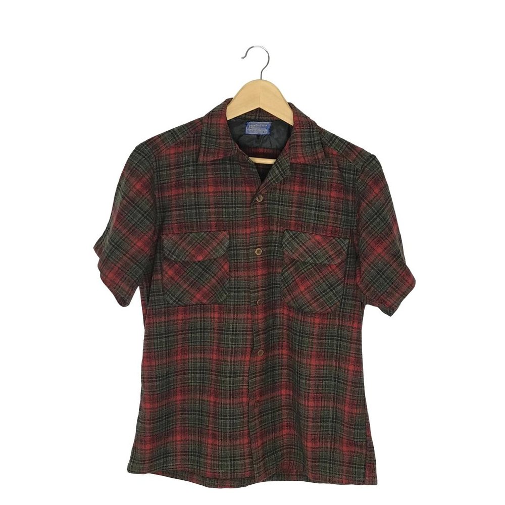 Vintage Pendleton Flannel Shirt - Women's Medium